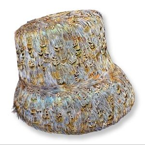1960’s Rothschild pheasant Feathered Hat